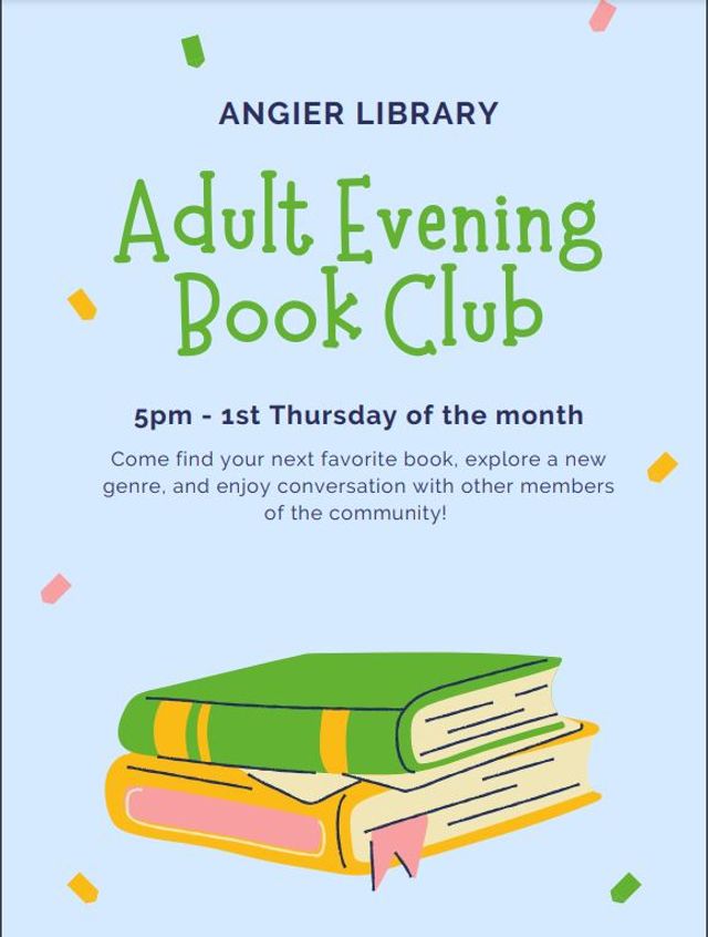 Adult Book Club | Angier Chamber of Commerce