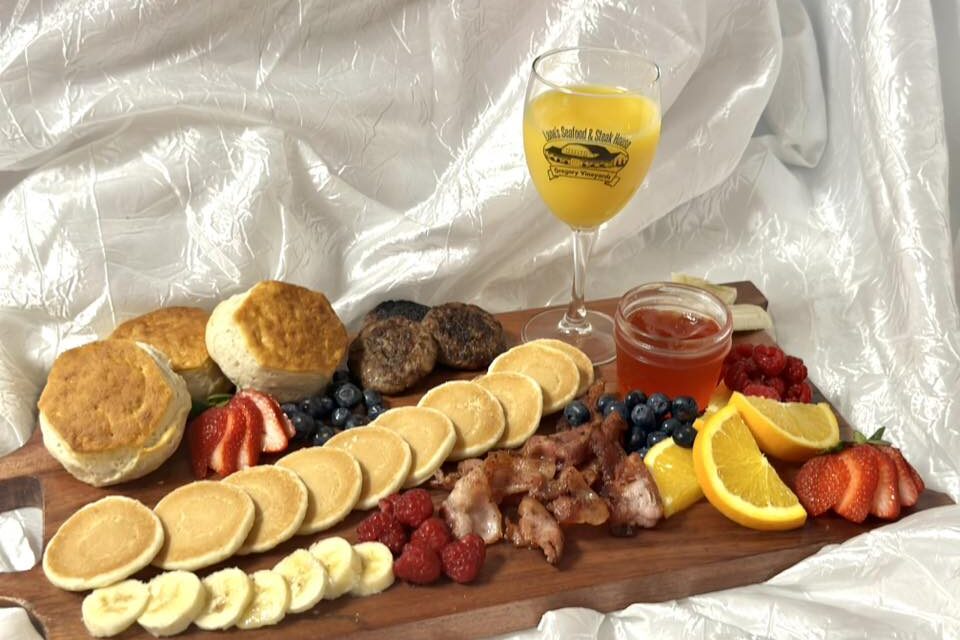 Design a Breakfast Charcuterie Board and Wine Mimosas with Gregory Vineyards