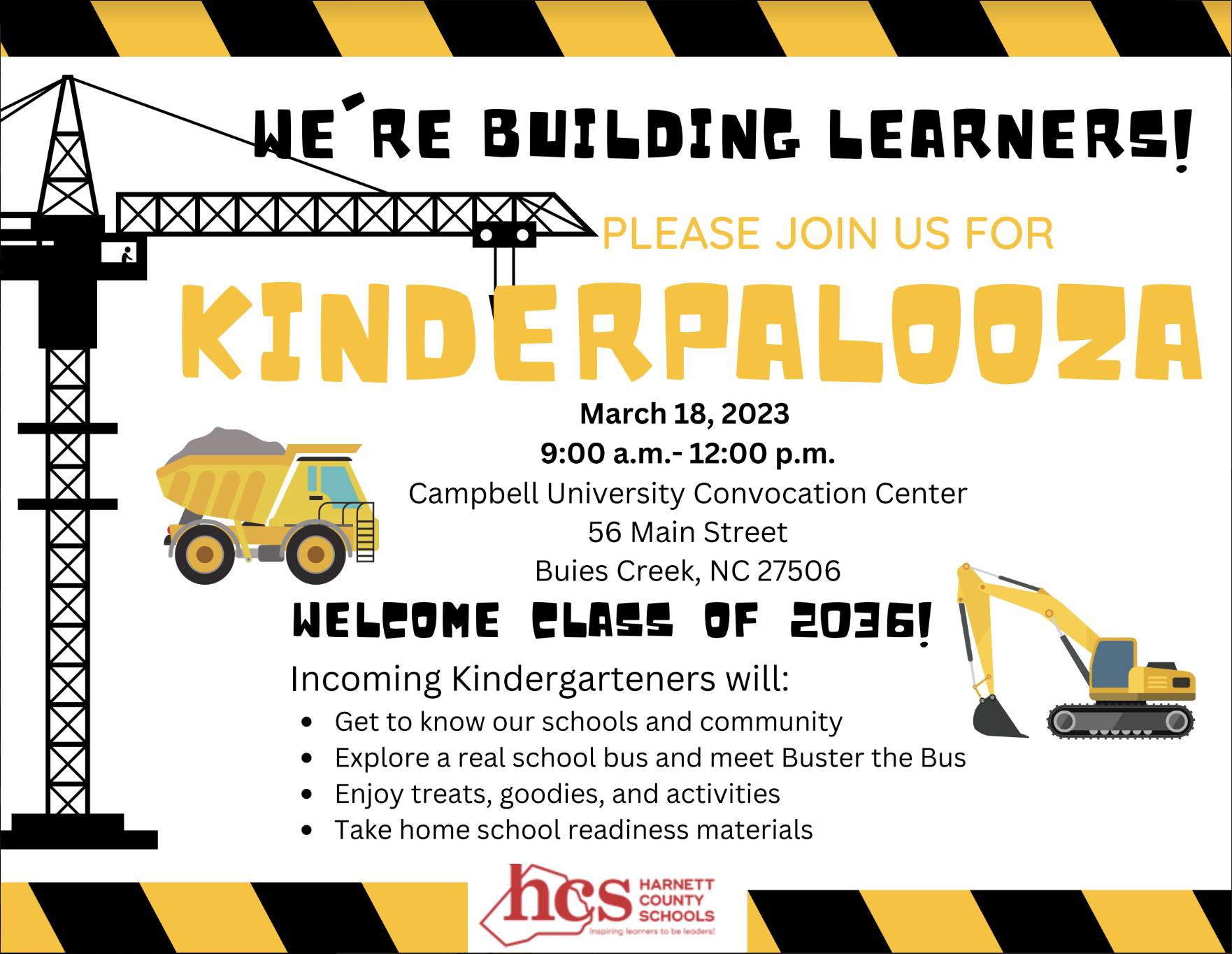 Kinderpalooza with Harnett County Schools | Angier Chamber of Commerce