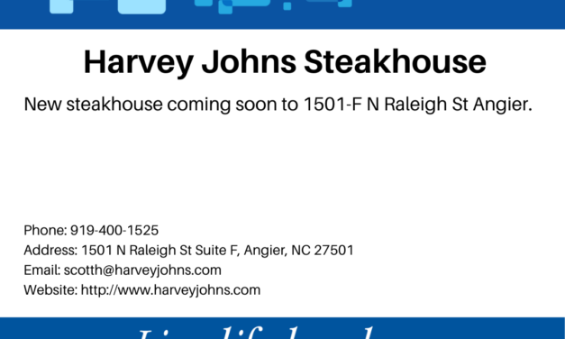 Welcome to the Chamber, Harvey Johns Steakhouse