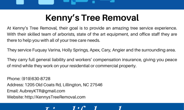 Welcome to the Chamber, Kenny’s Tree Removal
