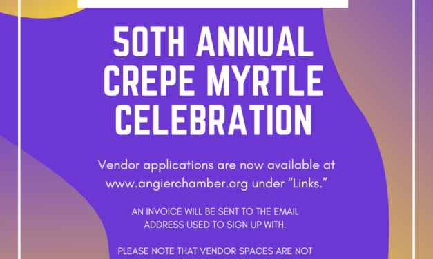50th Annual Crepe Myrtle Vendor Applications are now Open