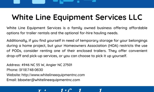 Welcome to the Chamber, White Line Equipment Services LLC