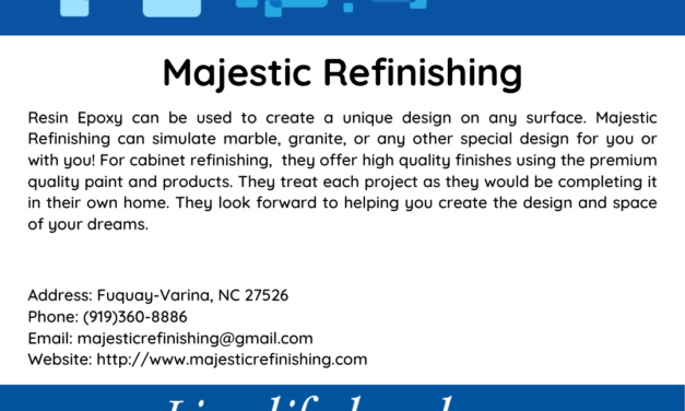 Welcome to the Chamber, Majestic Refinishing