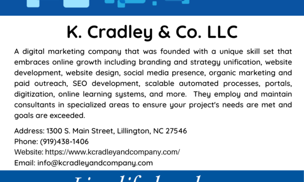 Welcome to the Chamber, K. Cradley & Co. LLC