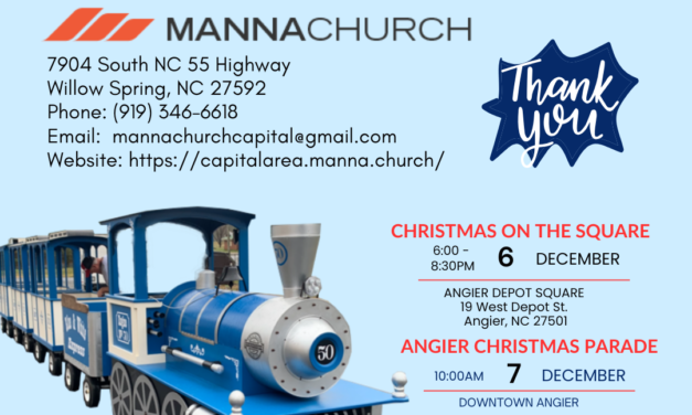 Thank you for your sponsorship, Manna Church Capital Area