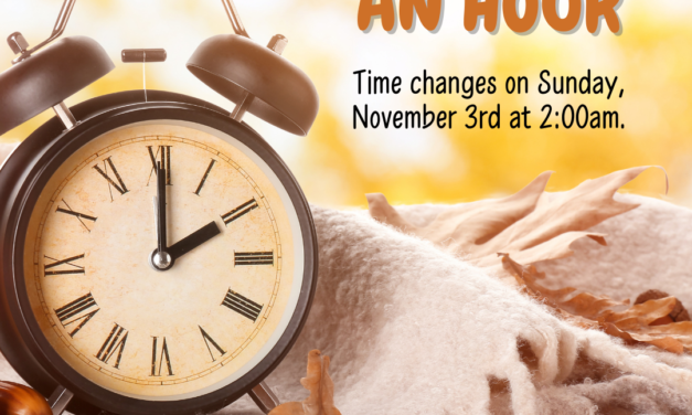 Daylight Saving Time ends this weekend