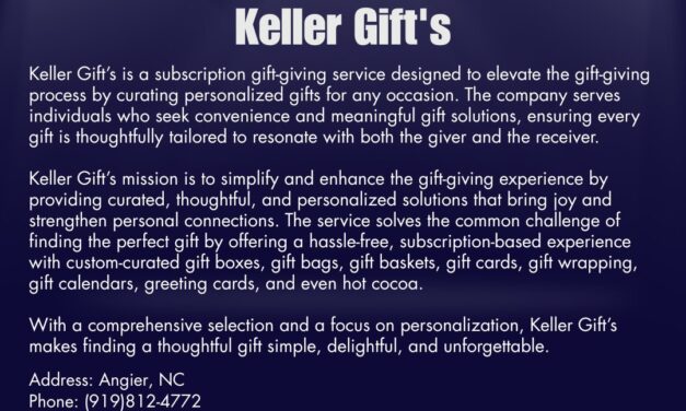 Welcome to the Chamber, Keller Gifts