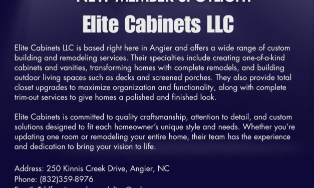 Welcome to the Chamber, Elite Cabinets LLC
