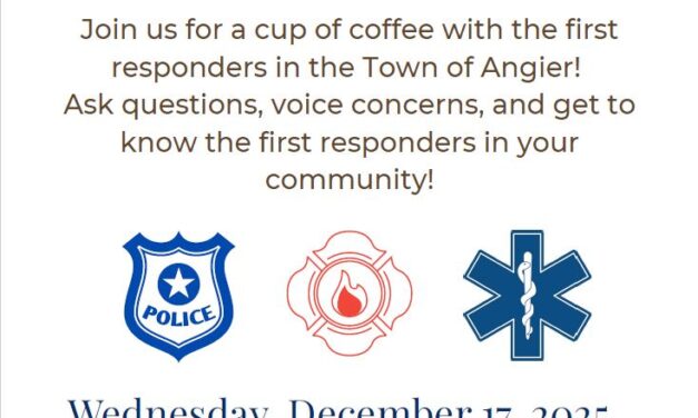 Coffee with a Angier First Responder