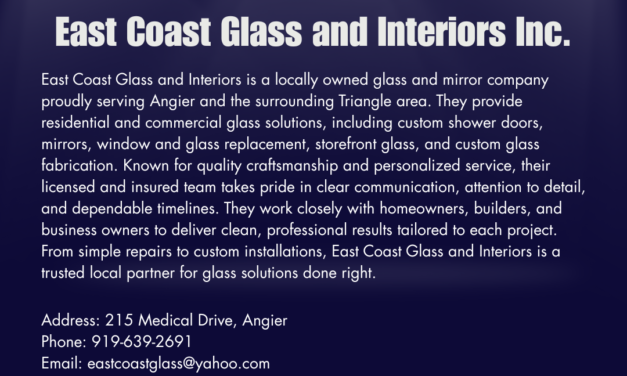 Welcome to the Chamber, East Coast Glass and Interiors Inc.
