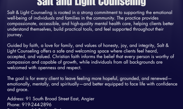 Welcome to the Chamber, Salt and Light Counseling