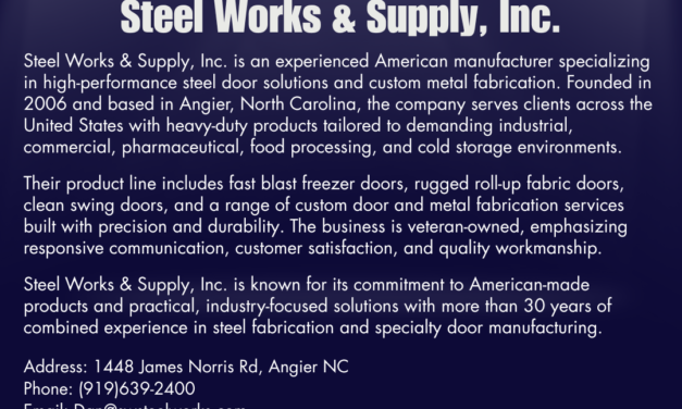 Welcome to the Chamber, Steel Works & Supply, Inc.