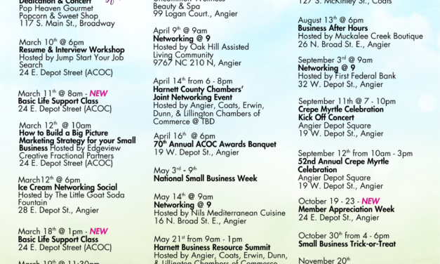 Our Chamber calendar is filling up, and we’re just getting started!