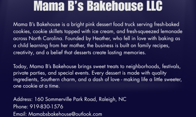 Welcome to the Chamber, Mama B’s Bakehouse LLC