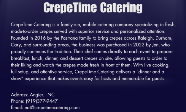 Welcome to the Chamber, CrepeTime Catering