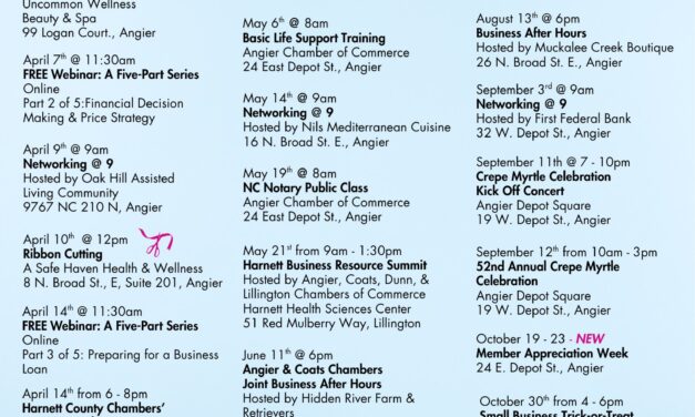 The ACOC Calendar is Filling up Fast