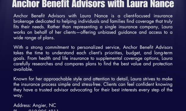 Welcome to the Chamber, Anchor Benefit Advisors with Laura Nance