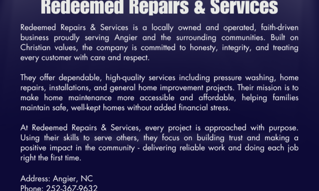 Welcome to the Chamber, Redeemed Repairs & Services