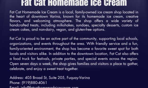 Welcome to the Chamber, Fat Cat Homemade Ice Cream