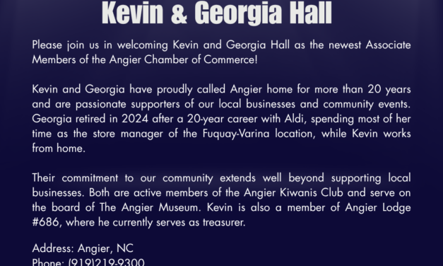 Welcome to the Chamber, Kevin and Georgia Hall