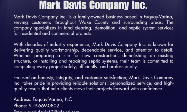 Welcome to the Chamber Mark Davis Company Inc.