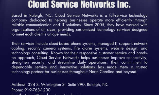 Welcome to the Chamber, Cloud Service Networks Inc.