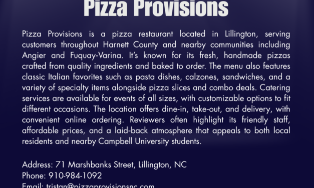 Welcome to the Chamber, Pizza Provisions