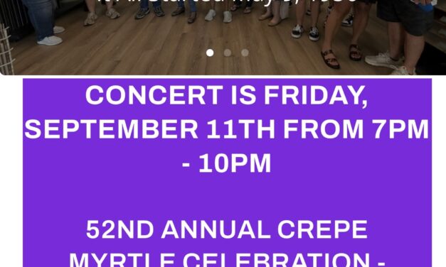 The Countdown to the Crepe Myrtle Celebration is ON!