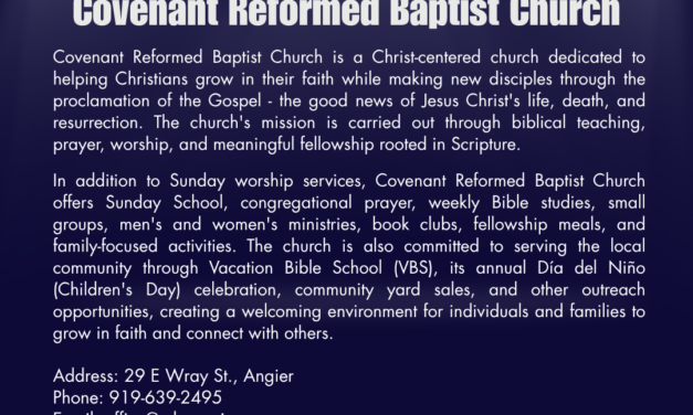 Welcome to the Chamber Covenant Reformed Baptist Church
