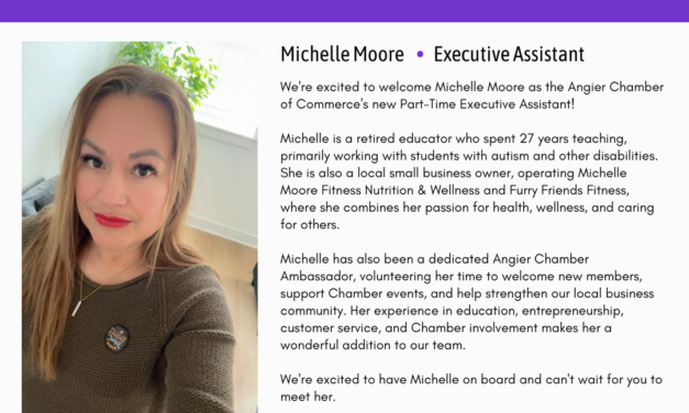 We’re excited to welcome Michelle Moore as our new Part-Time Executive Assistant